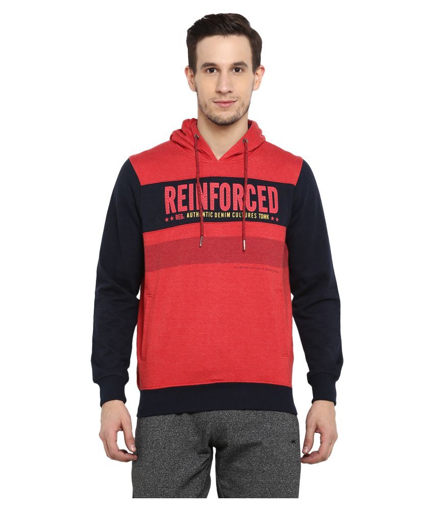 monte carlo red sweatshirt