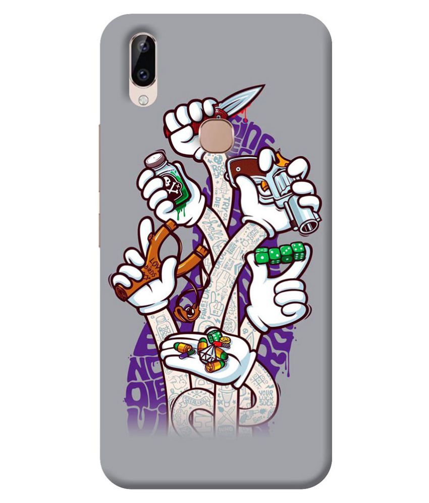 Vivo Y83 Pro Printed Cover By Furnish Fantasy - Printed Back Covers