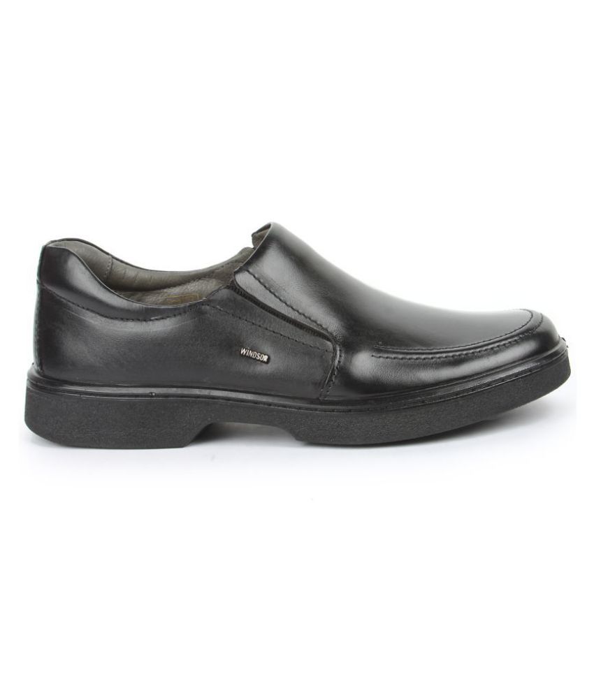 liberty windsor men's black formal shoes
