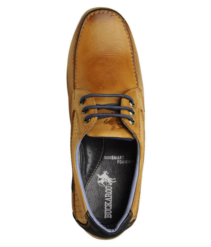 buckaroo tan loafers