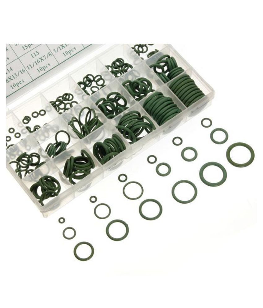 270 Pcs 18 Sizes Assortment Kit Air Conditioning HNBR O Rings Set Car