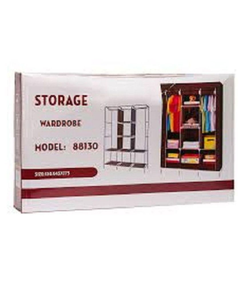 3 Door 88130 Almirah HomeBasics Folding Wardrobe Cupboard Buy 3 Door