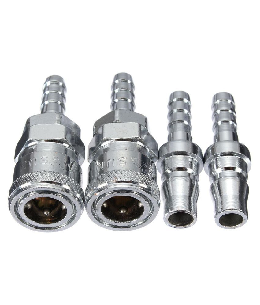 Male Female 8mm Gas Hose Copper Nozzle Quick Release Connector Caravan ...