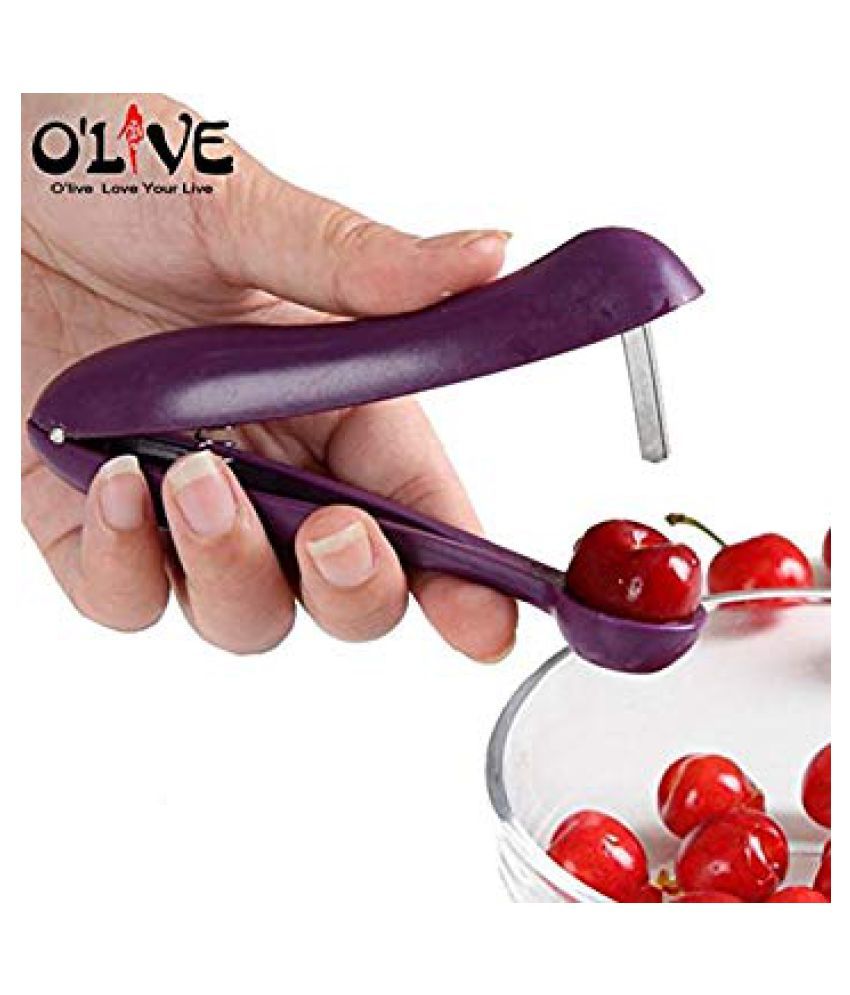 Designeez Nordic Cherry Pitter Olive Pits Remover Cherry Corer Seed Tools Cherry Pitter Stone Remover Machine Core Removal Buy Online At Best Price In India Snapdeal