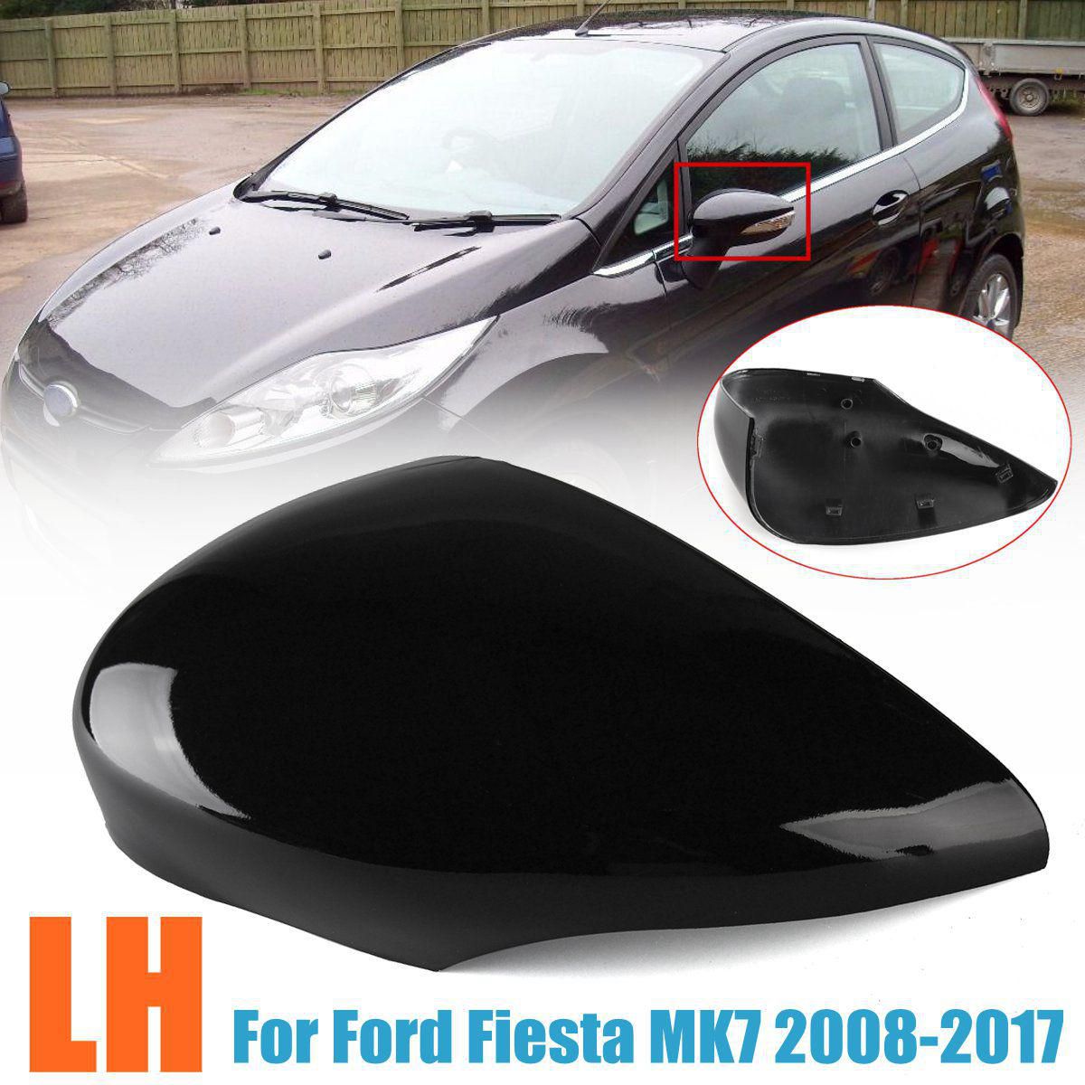 Ford Fiesta Mk7 Hatchback 2008-2012 Wing Mirror Cover Cap Primed Passenger Side