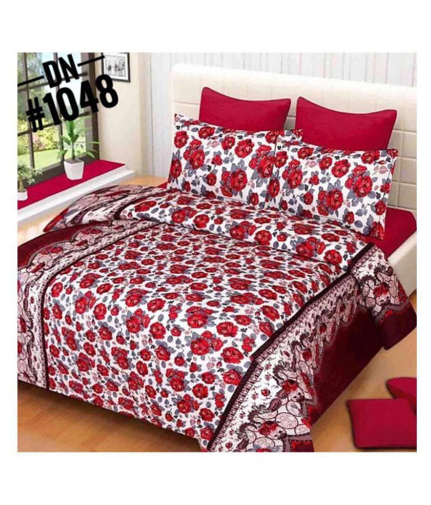 Aazeem Double Poly Cotton Multi Abstract Duvet Cover Buy Aazeem