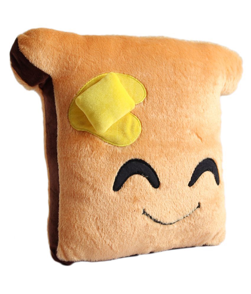 Skycandle Decorative Bread Butter Cushion Soft Toys Cum Cushioncushions For Bed Chairs 