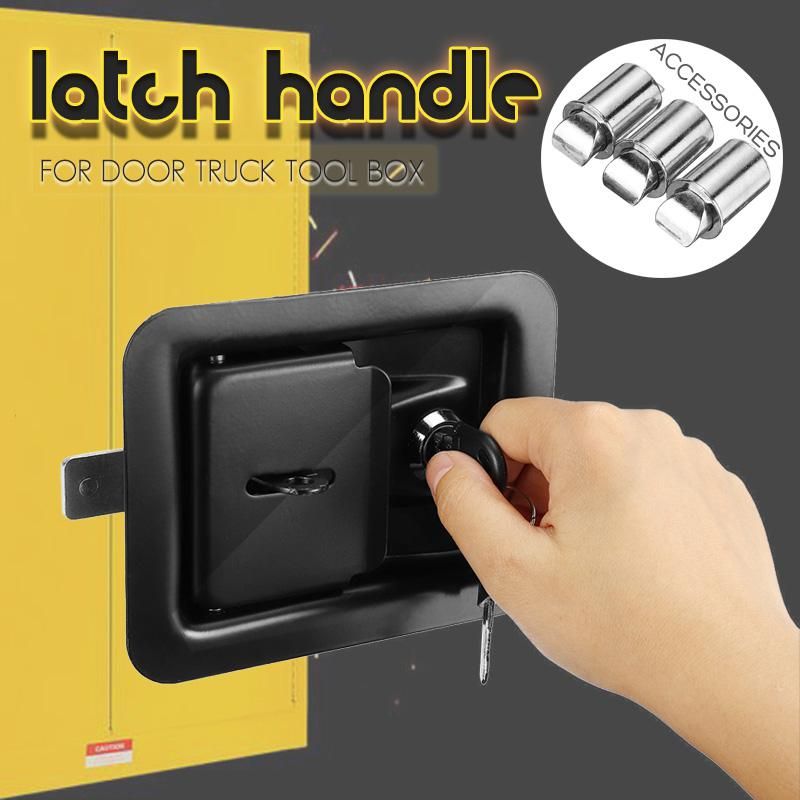 Paddle Door Lock Latch Handle With Keys Multiple For Truck