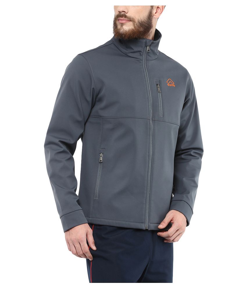 Aurro Sports Grey Casual Jacket - Buy Aurro Sports Grey Casual Jacket ...