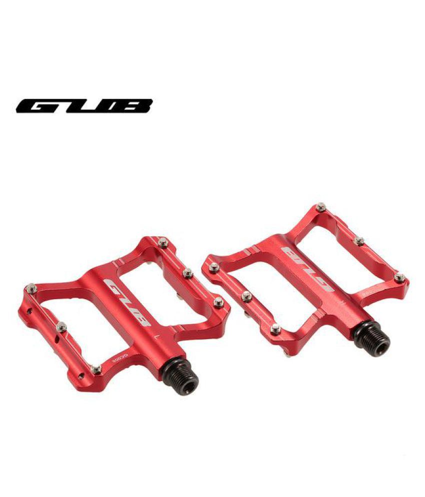 Titanium Axle Pedal Sealed DU Bearing Bicycle Flat Platform Pedal