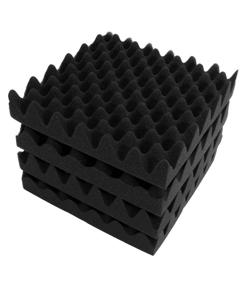 Buy 4 pack Soundproofing Egg Foam Acoustic Absorption Panel Tiles ...