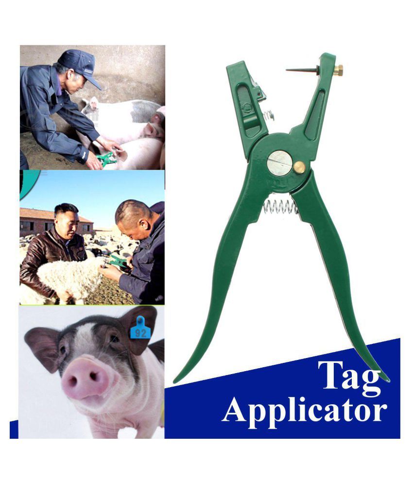 Multi Ear Marking Tag Applicator Plier Veterinary Instruments Tool for