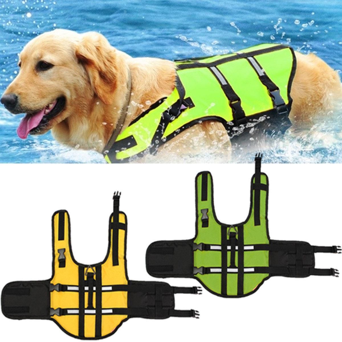 Dog Pet Swimming Life Jacket Summer Dog Life Vest: Buy Dog ...