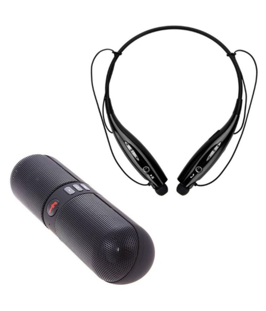 bluetooth speaker with headset