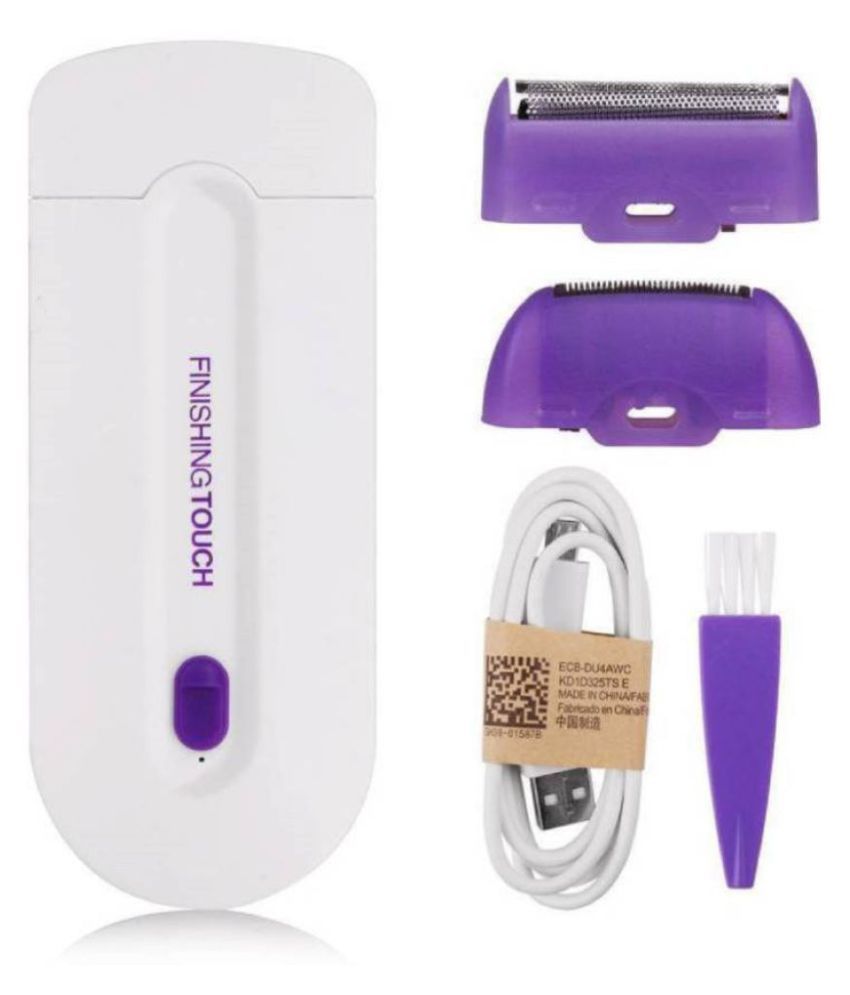 J.K. Finishing Touch Hair Remover Cordless Battery Operated Razor 1 Pcs