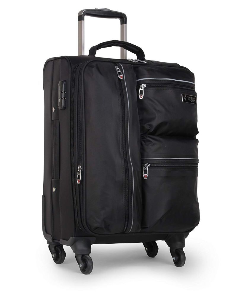 Herman Hansen Black S (Below 60cm) Cabin Soft 4374 Luggage - Buy Herman ...