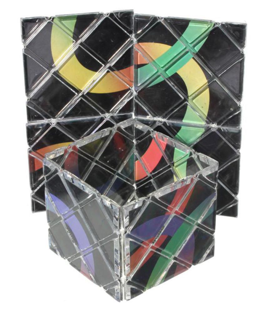 8 Panel 3 Ring Rubik Master Magic Faltpuzzle Würfel Twisty Tees Spielzeug DHL 