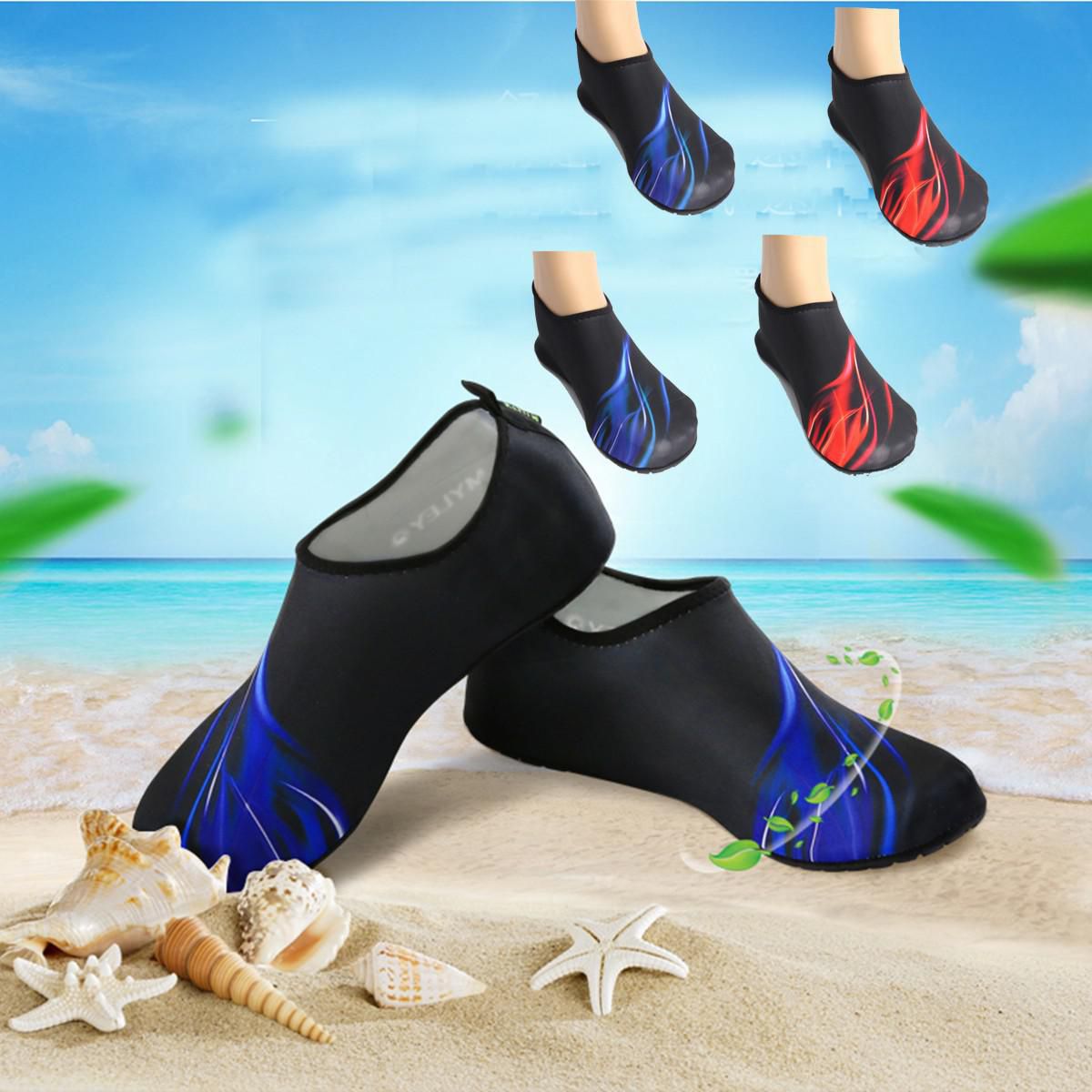 Mens Water Shoes Aqua Socks Surf Yoga Exercise Pool Beach Dance Swim Slip On NEW 