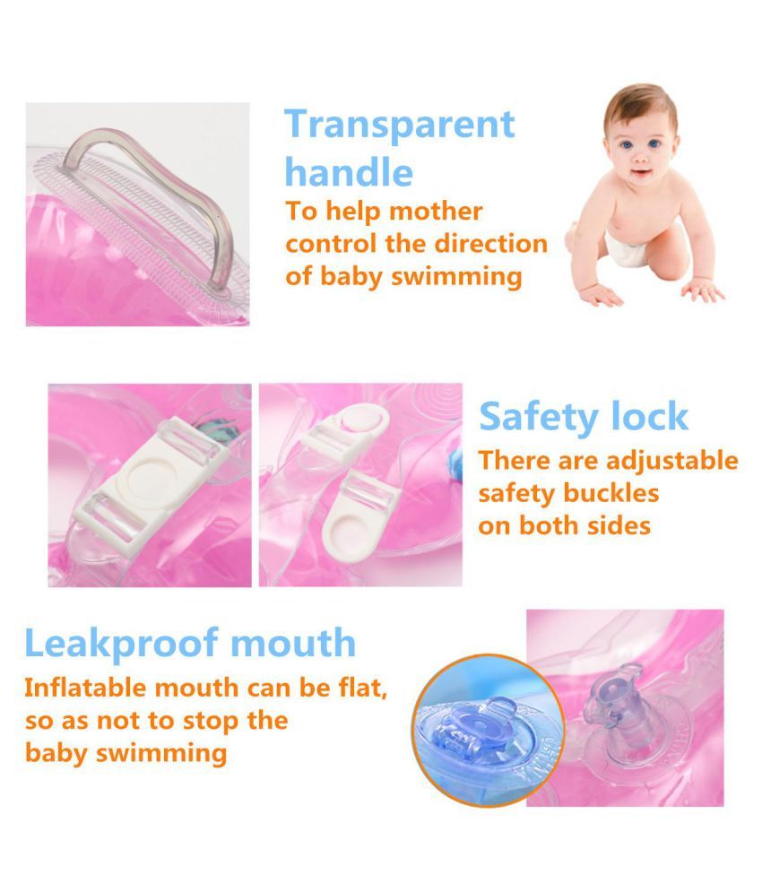 newborn baby swimming float