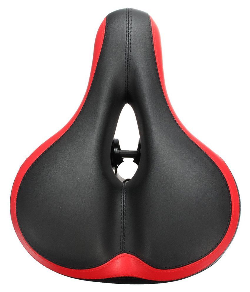 Steel Base Thick Soft Foam Wide MTB Road Bike Cushion Bicycle Seat ...