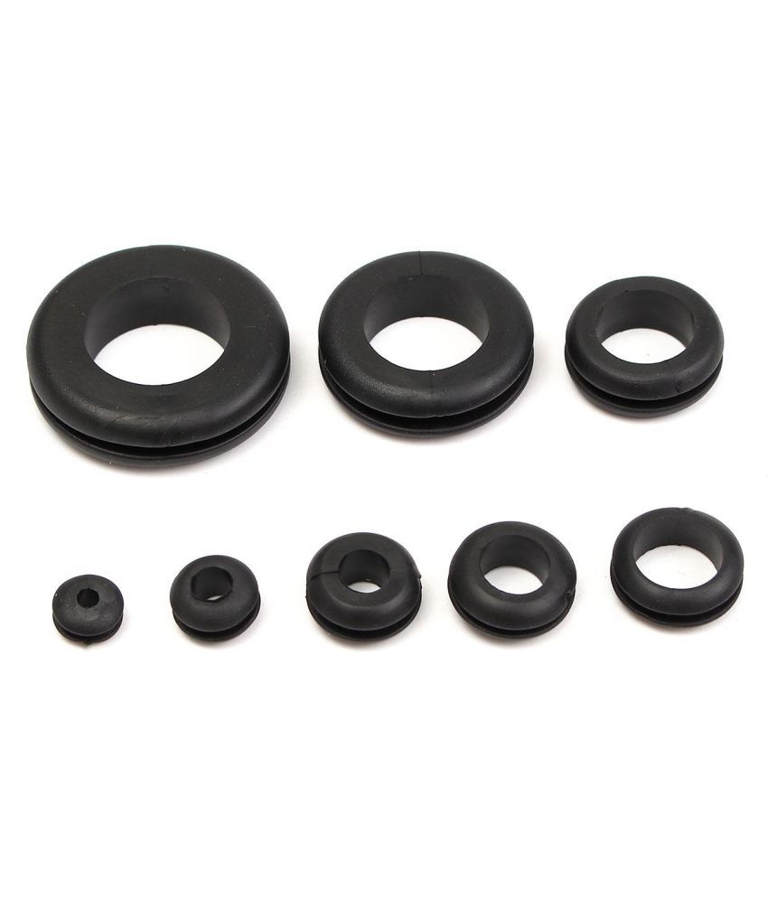 Buy 180Pcs Rubber Grommets Set 8 Sizes Protect Plug Wire Cable Ring ...