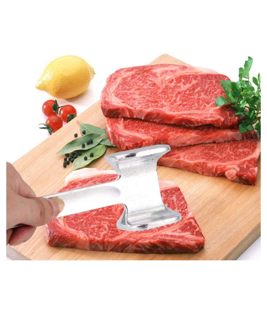 Aluminium Large Meat Mallet Tenderizer Steak Beef Chicken Metal Hammer Kitchen