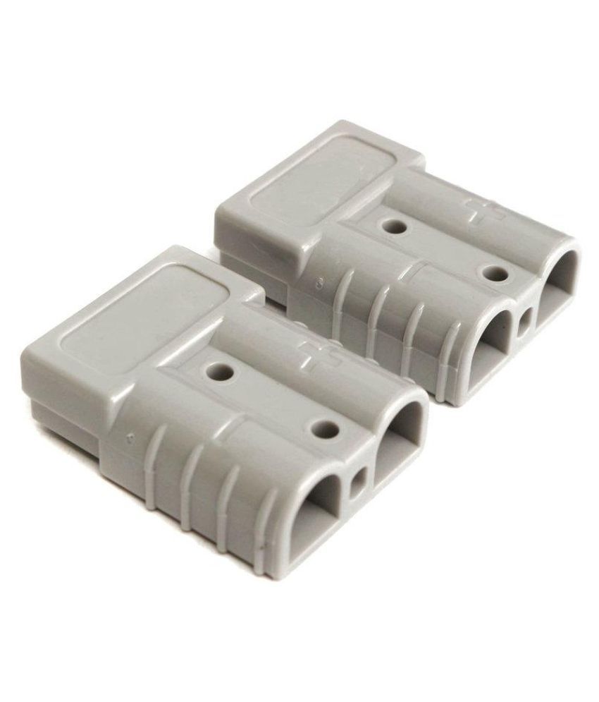 Buy New Electric 2pcs Battery Quick Connector Kit 600v 50a 6awg Plug Connect Disconnect Winch Trailer 46x34mm Electronics Stocks Online At Best Price In India Snapdeal