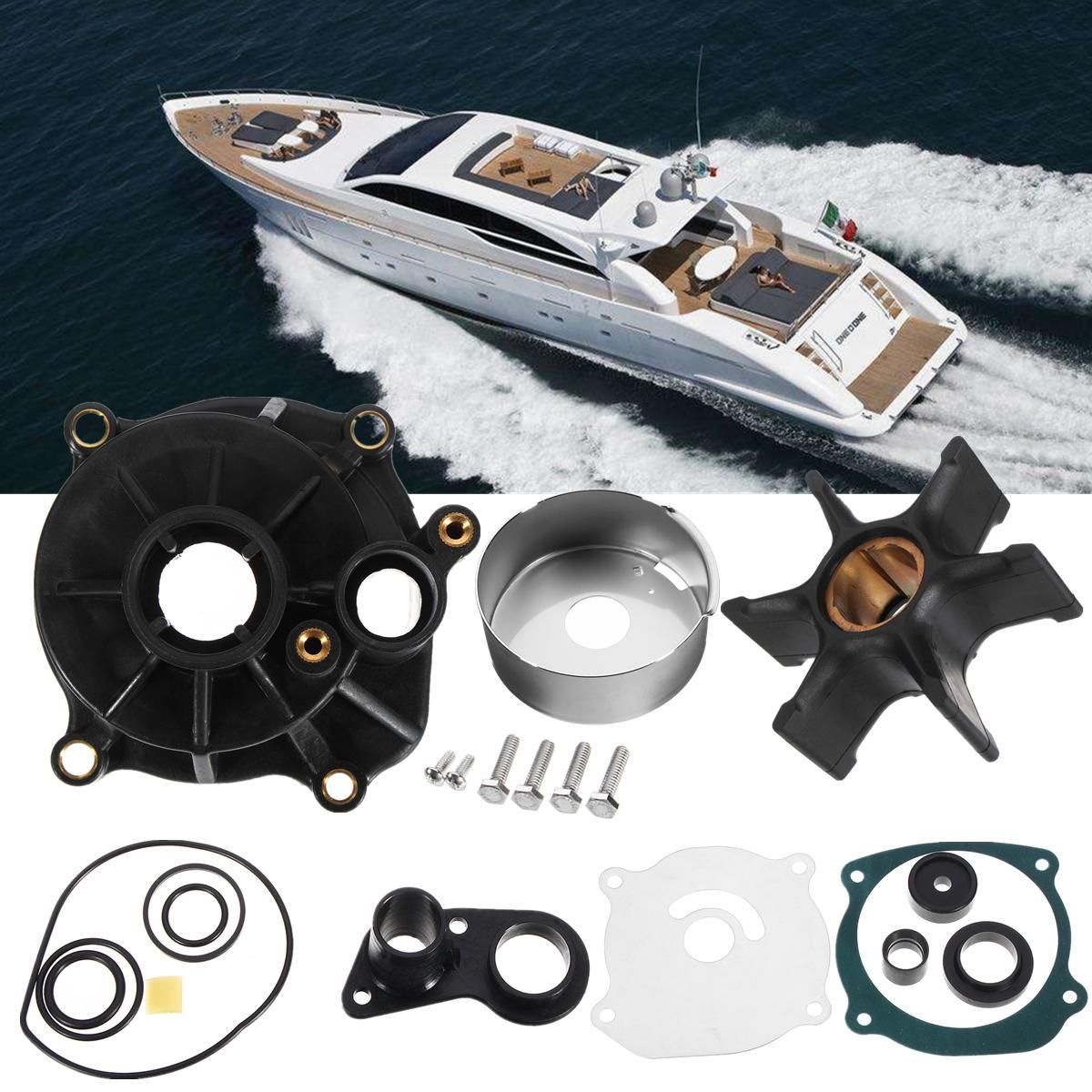 Marine Boat Water Pump Impeller Repair Set For Johnson Evinrude 85