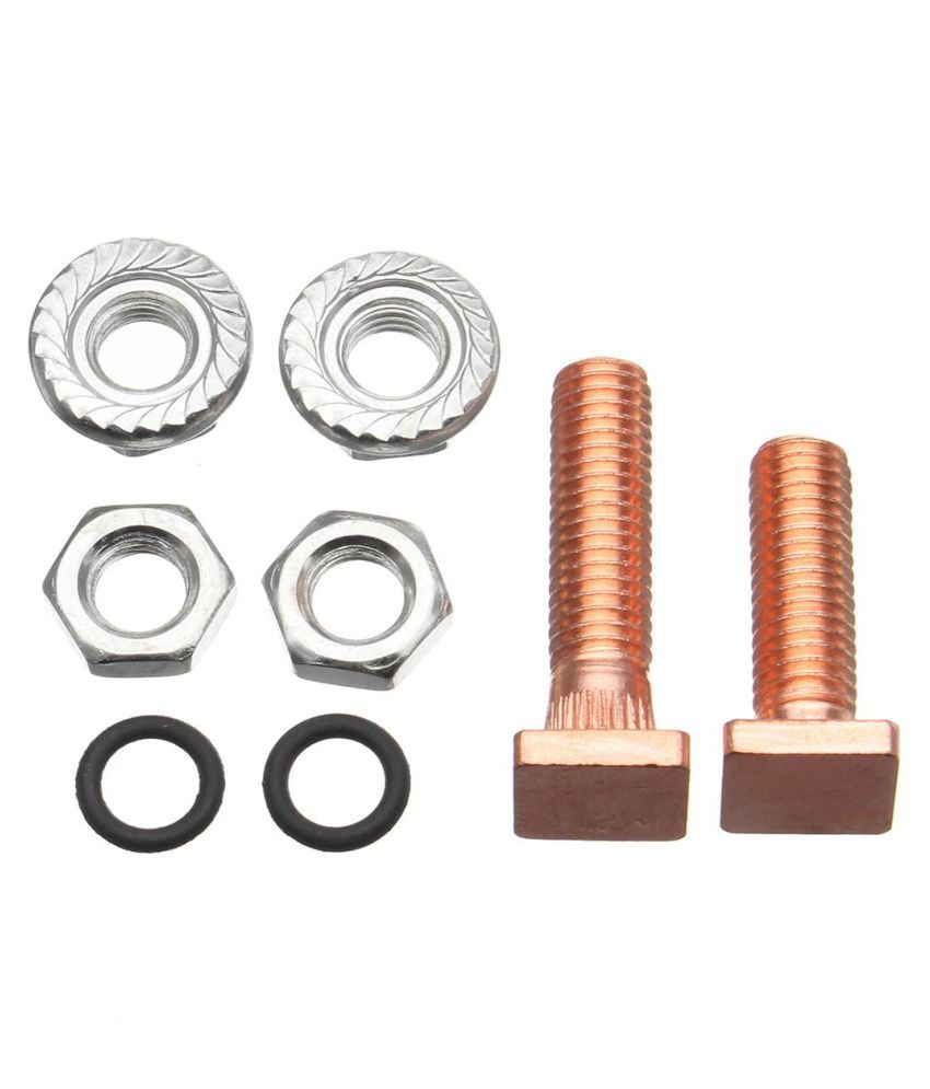 Starter Motor Solenoid Plunger Contacts Repair Rebuild Kit Set For