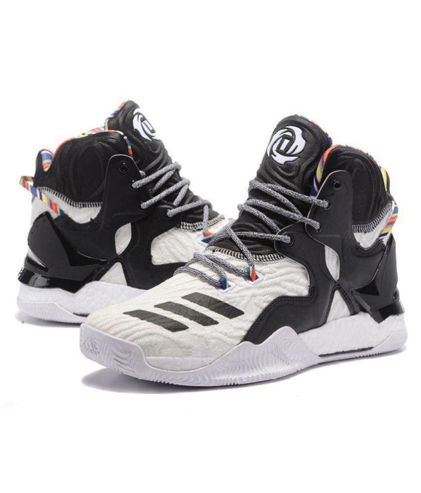 Adidas D ROSE 7 PRIMEKNIT White Basketball Shoes - Buy Adidas D ROSE 7 ...