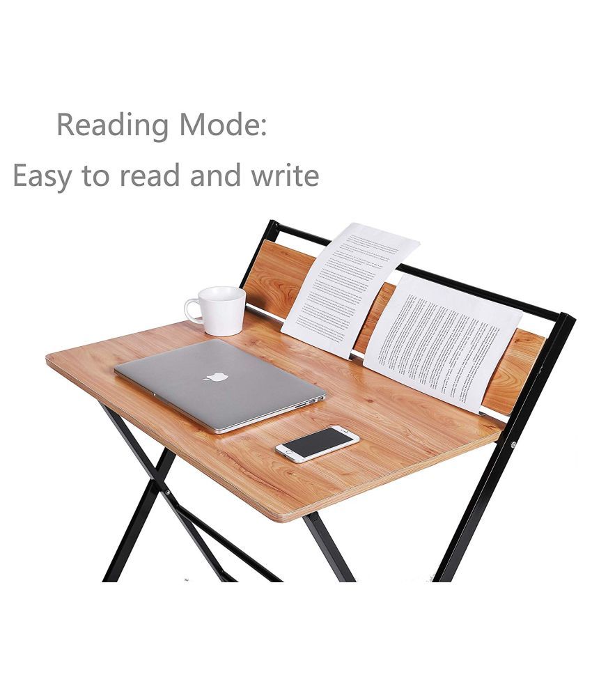 Folding Adjustable Space Saving Compact Laptop, Study Table, Computer