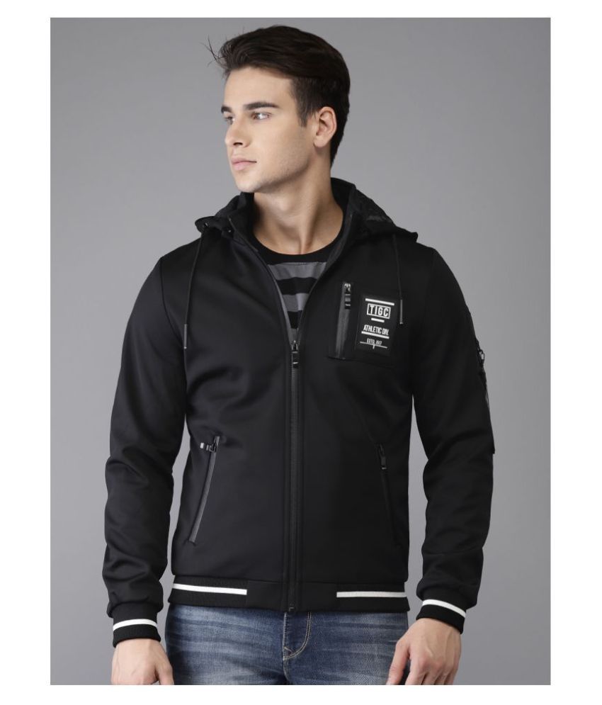 The Indian Garage Co. Black Casual Jacket - Buy The Indian Garage Co. Black Casual Jacket Online 