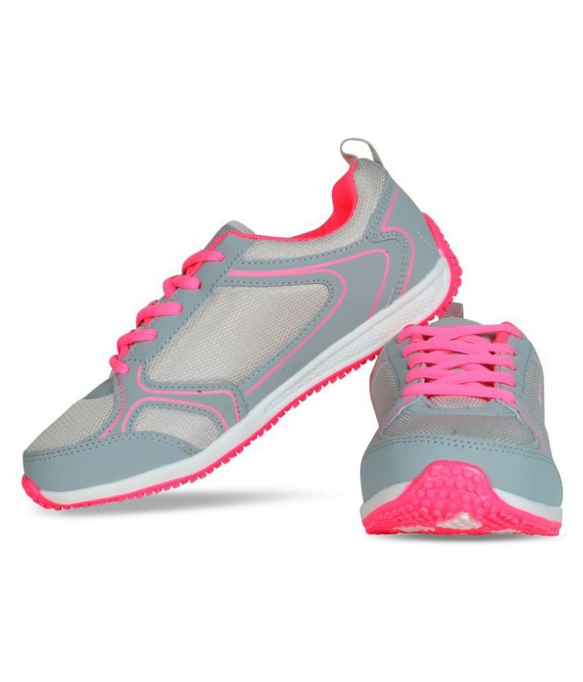 sparx women grey running shoes
