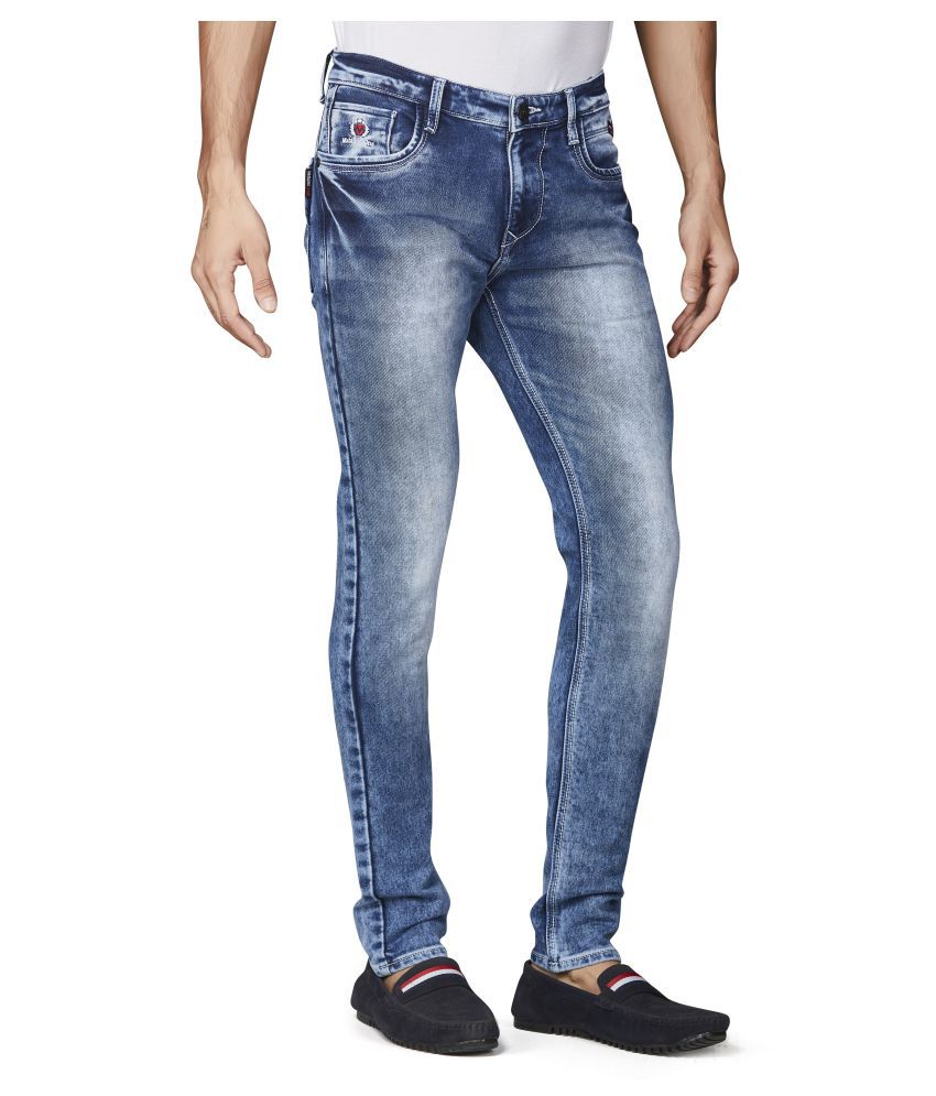 Matalino Blue Skinny Jeans - Buy Matalino Blue Skinny Jeans Online at ...