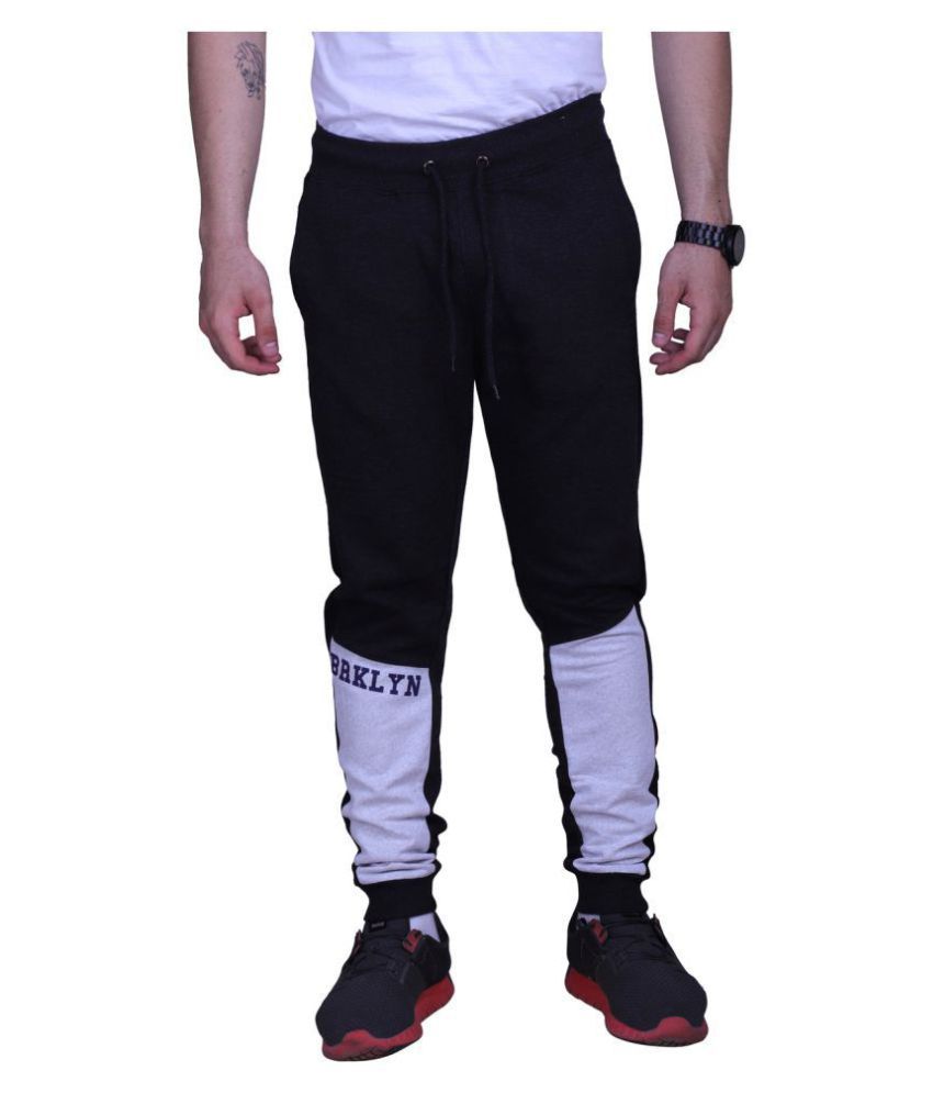 cotton blend joggers for men