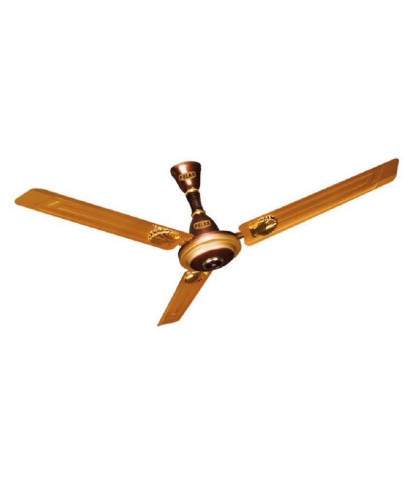 Polar 1200 Tt Deco High Speed Ceiling Fan Brown