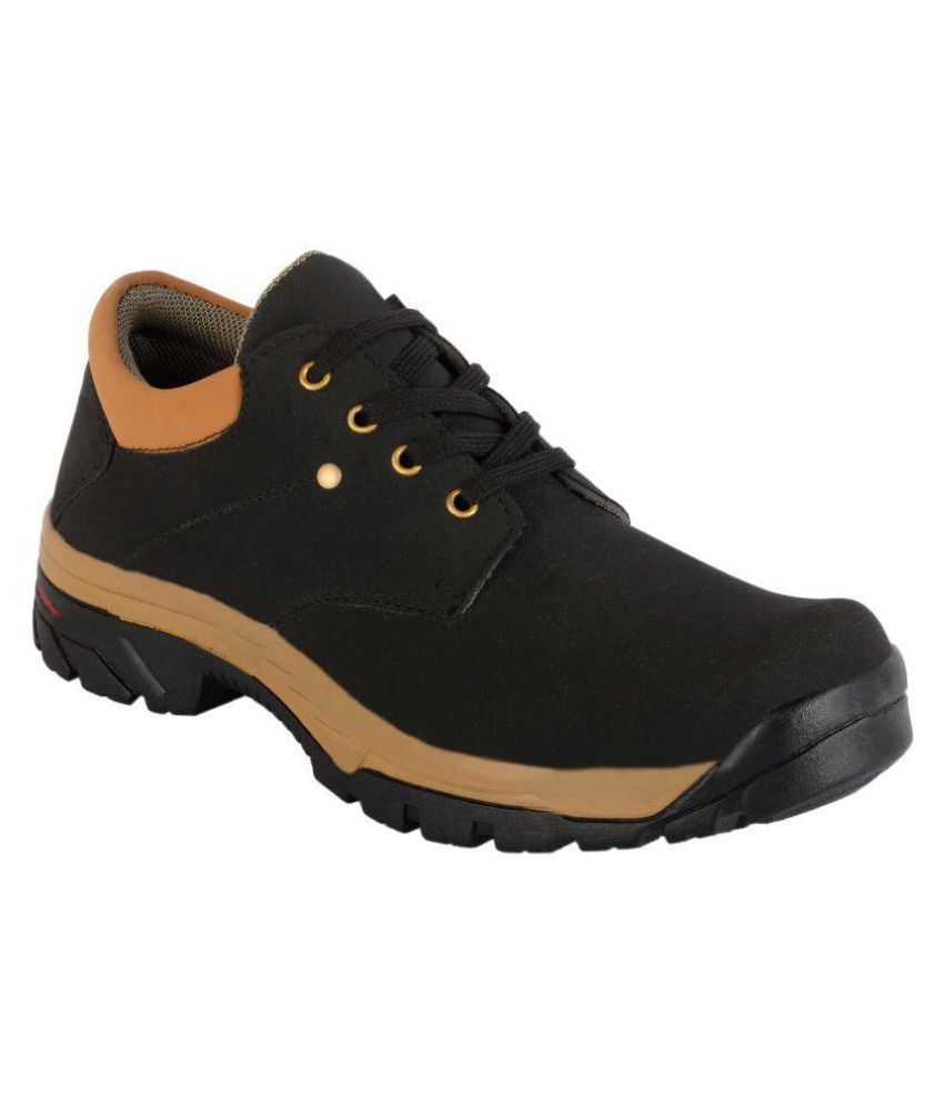     			1AAROW Outdoor Black Casual Shoes