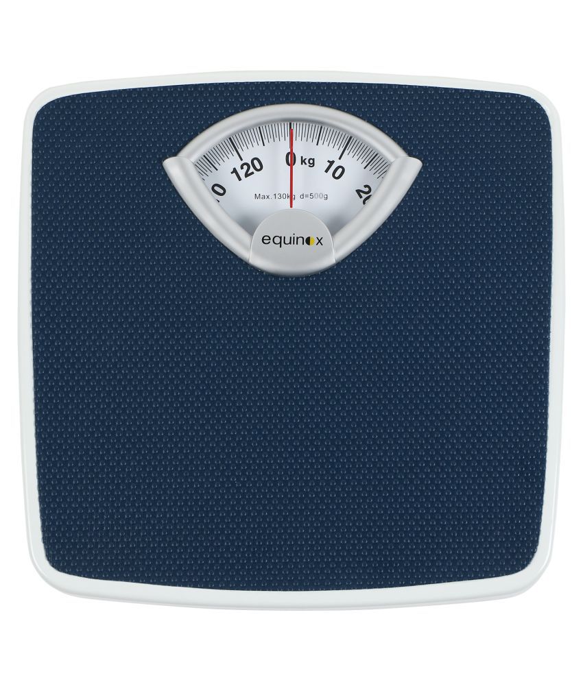 Equinox Personal Weighing Scale-Mechanical EQ BR 9201 Navy Blue