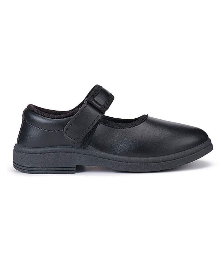 Black School Shoe for Girls With Vellcro. Price in India- Buy Black ...