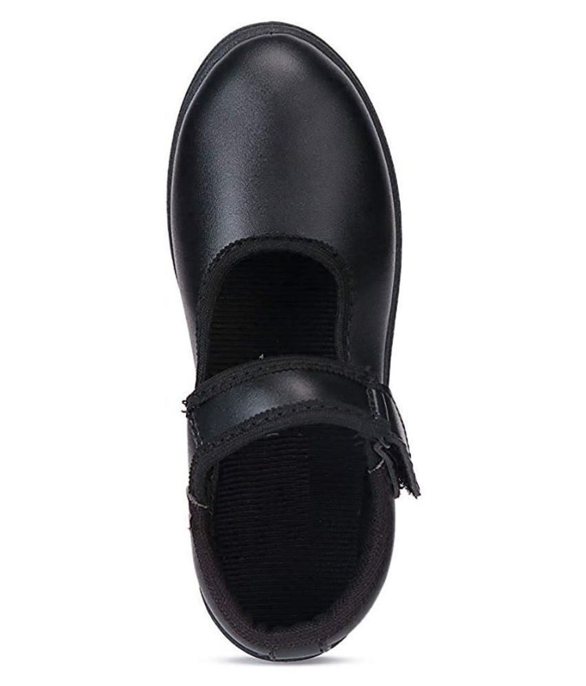 Black School Shoe for Girls With Vellcro. Price in India- Buy Black ...