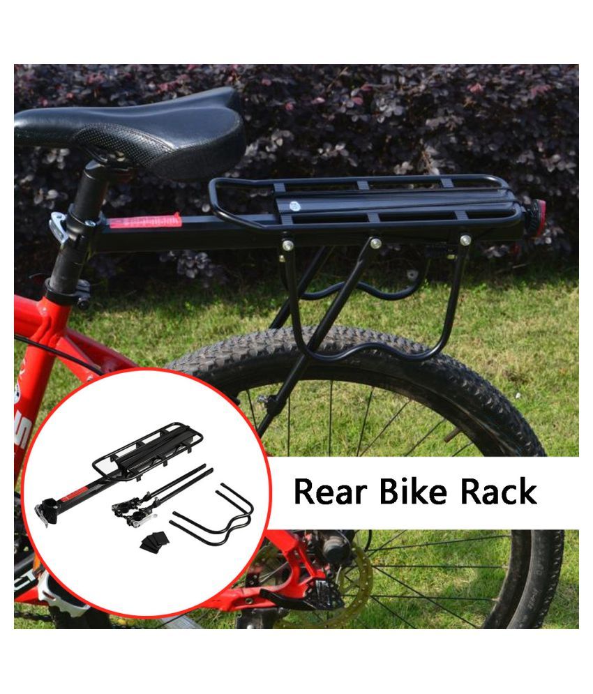 Rear Bike Rack Bicycle Cargo Rack Quick Release Adjustable Alloy Bicycle Carrier Buy Rear Bike Rack Bicycle Cargo Rack Quick Release Adjustable Alloy Bicycle Carrier Online At Low Price In India On