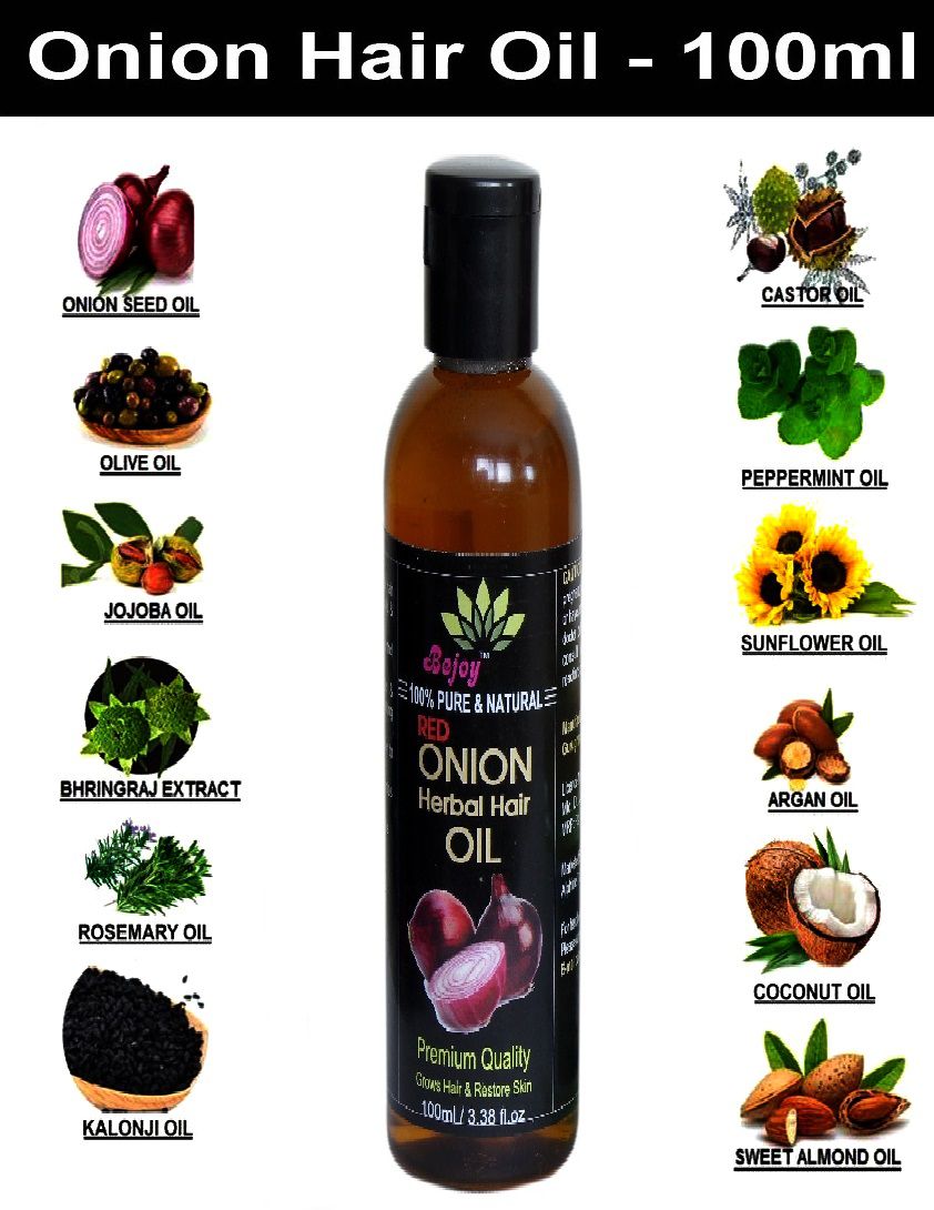     			BEJOY Red Onion Oil For Hair Growth 100 mL