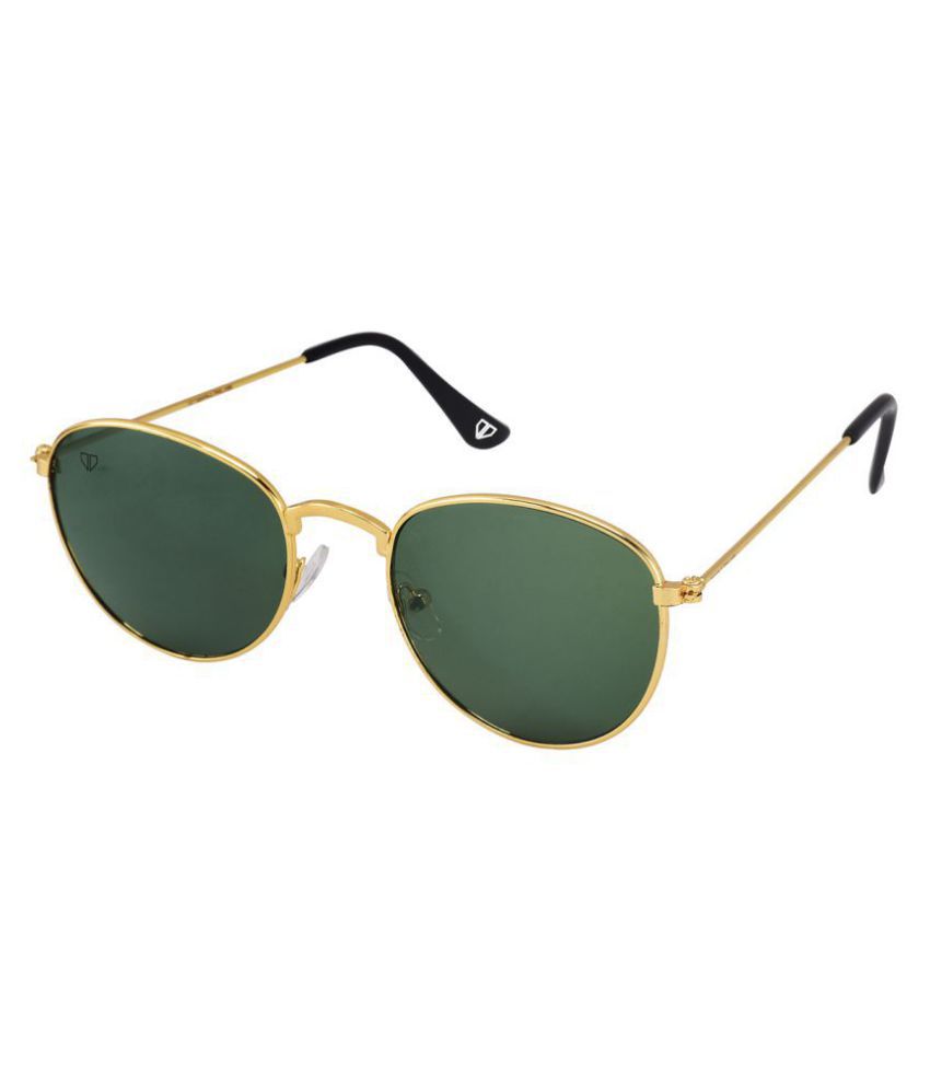    			Walrus - Green Oval Sunglasses ( WS-RYL-III-040606D )