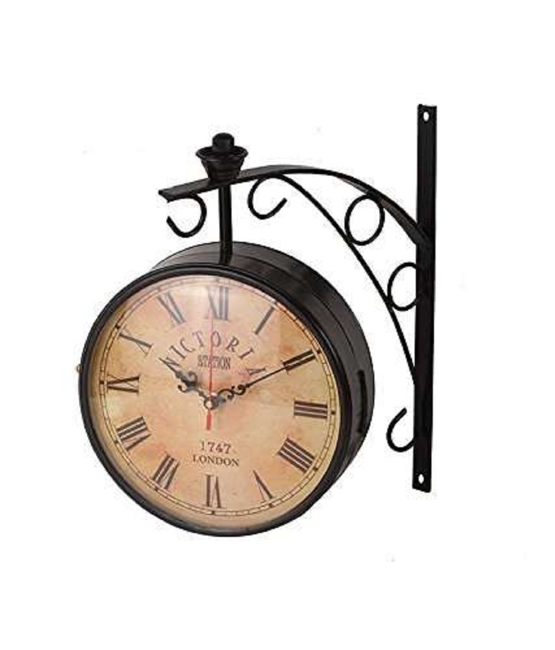 Ashish Traders Circular Analog Wall Clock Victoria Station 8 12 X 30 Cm Buy Ashish Traders Circular Analog Wall Clock Victoria Station 8 12 X 30 Cm At Best Price In India On Snapdeal