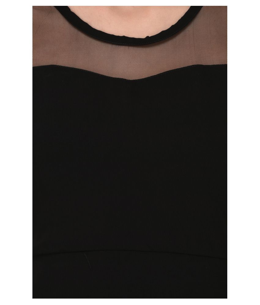 georgette black shirt