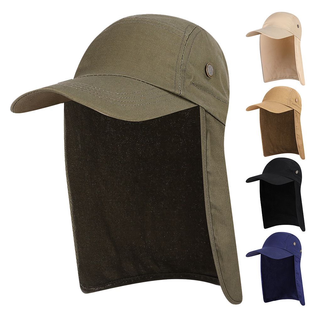 ball caps with neck protection