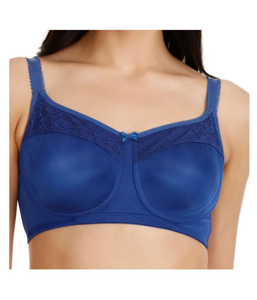 Buy Zivame Polyester Minimizer Bra Blue Online at Best Prices in India Snapdeal