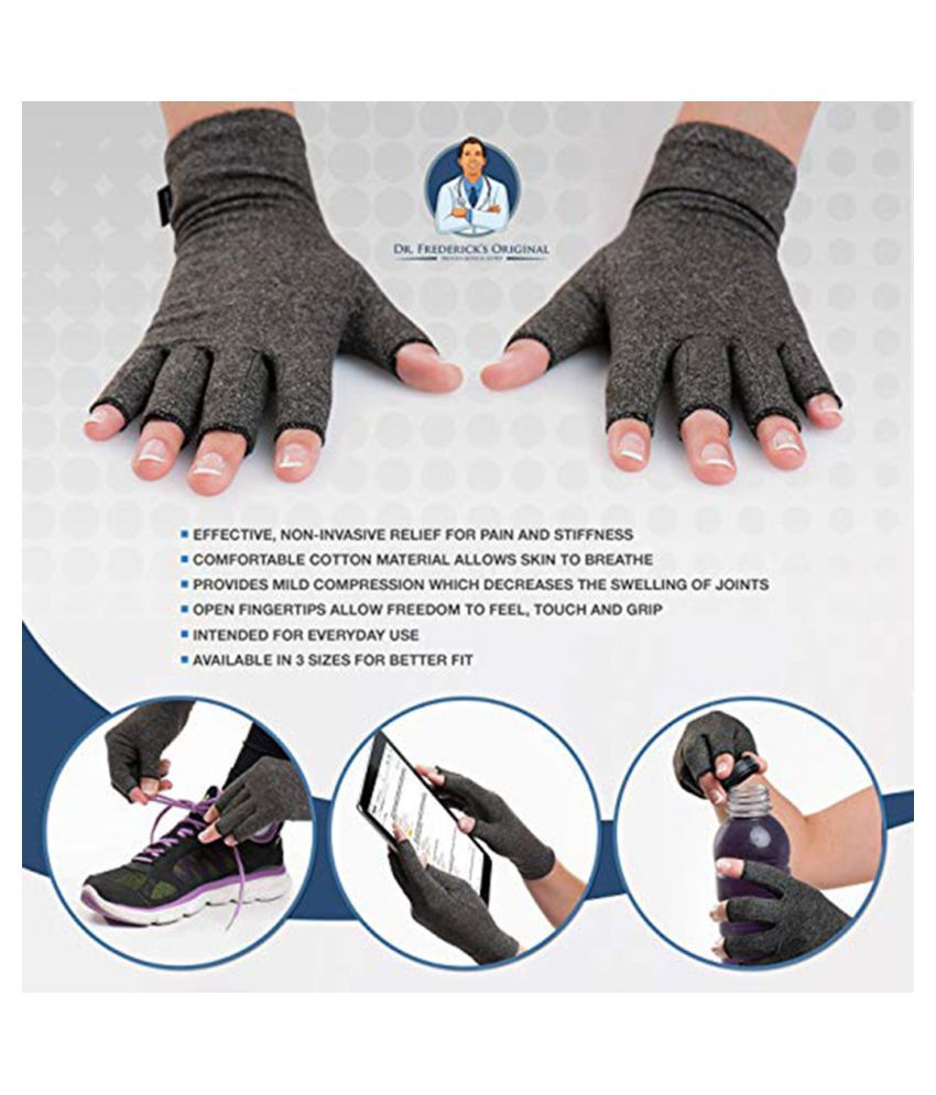 copper fingerless gloves
