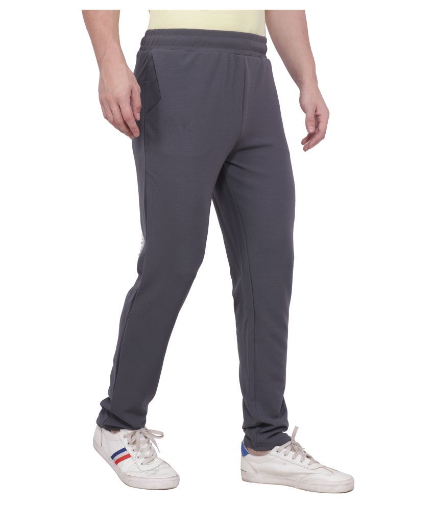 Fila Grey Polyester Trackpants Single - Buy Fila Grey Polyester ...
