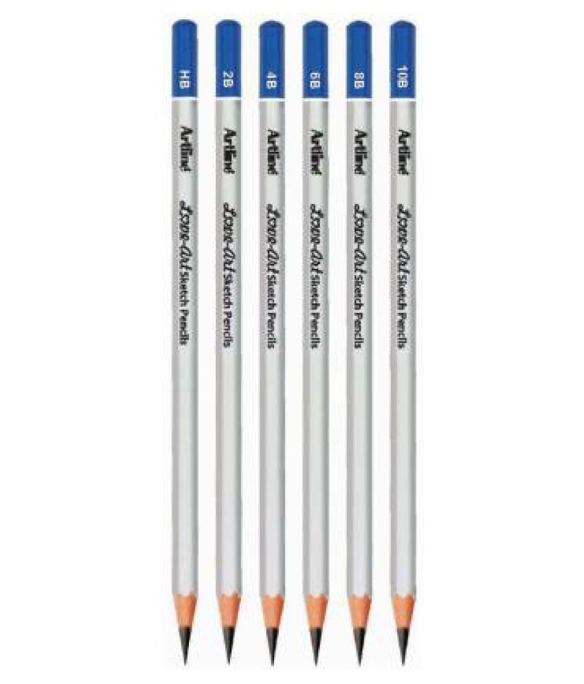 Artline Love Art (Pack of 6) Sketch Pencils Buy Online at Best Price